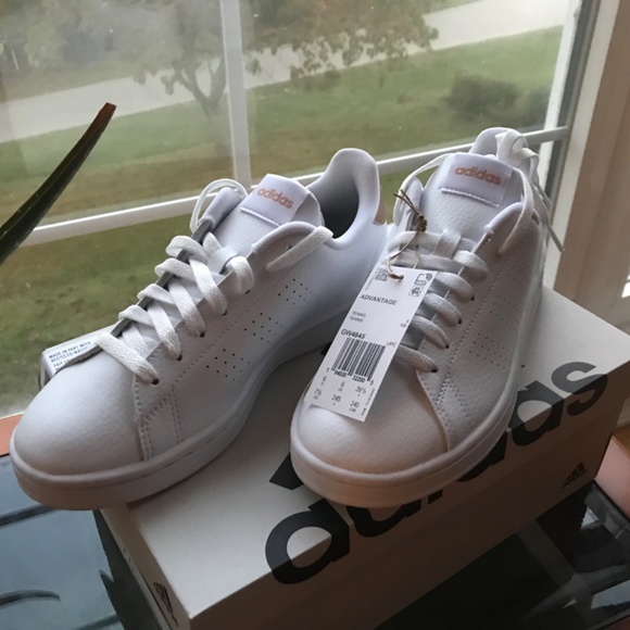 Adidas Advantage Tennis Shoes Copper Metallic - Picture 2 of 6